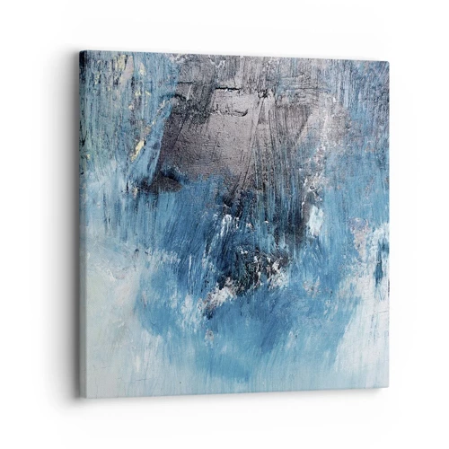 Canvas picture - Blue Rhapsody - 30x30 cm
