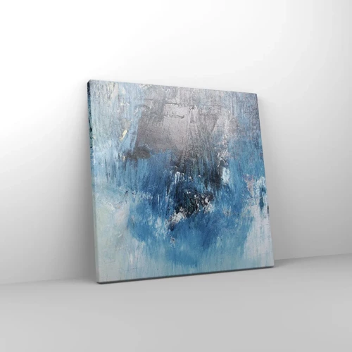 Canvas picture - Blue Rhapsody - 30x30 cm