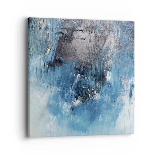 Canvas picture - Blue Rhapsody - 40x40 cm