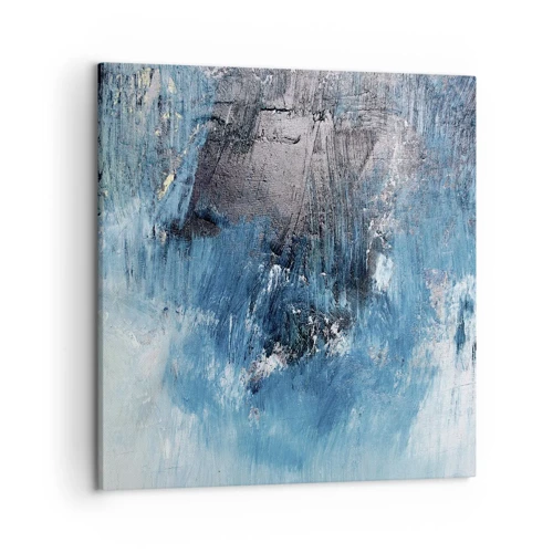 Canvas picture - Blue Rhapsody - 50x50 cm
