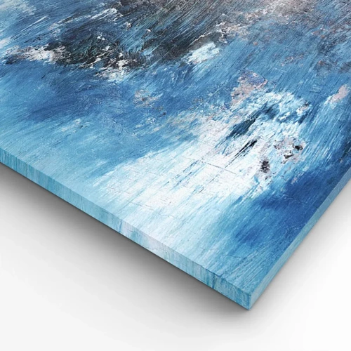 Canvas picture - Blue Rhapsody - 70x70 cm