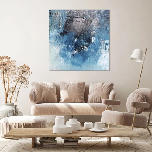 Canvas picture - Blue Rhapsody - 70x70 cm