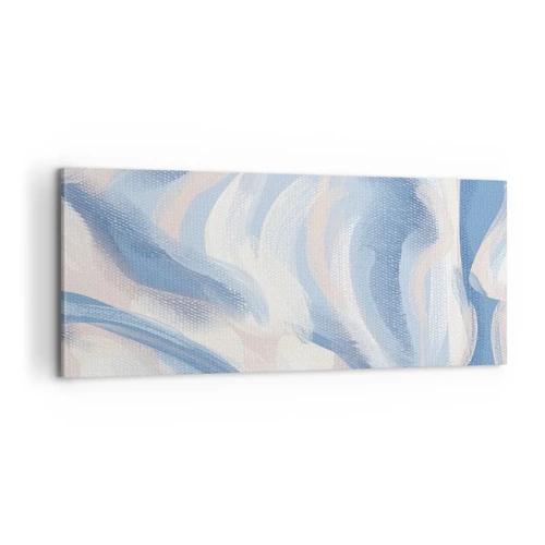 Canvas picture - Blue Waves - 100x40 cm