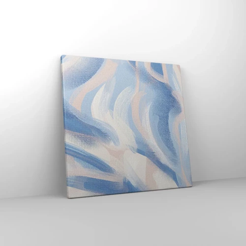 Canvas picture - Blue Waves - 40x40 cm