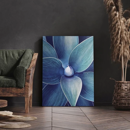 Canvas picture - Blue from the Sky - 55x100 cm