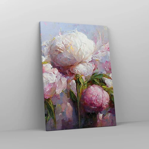 Canvas picture - Bouquet Bubbling with Life - 50x70 cm