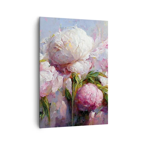 Canvas picture - Bouquet Bubbling with Life - 70x100 cm