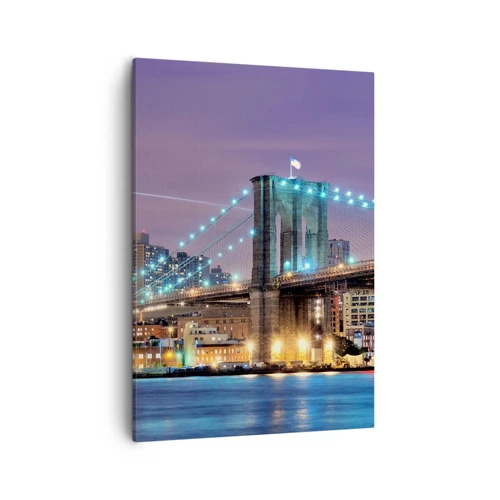 Canvas picture - Brooklyn Bridge for Many Years Now - 50x70 cm