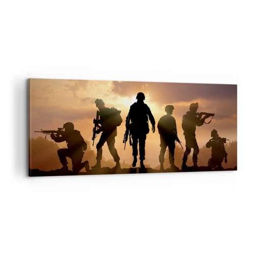 Canvas picture - Brothers In Arms - 100x40 cm