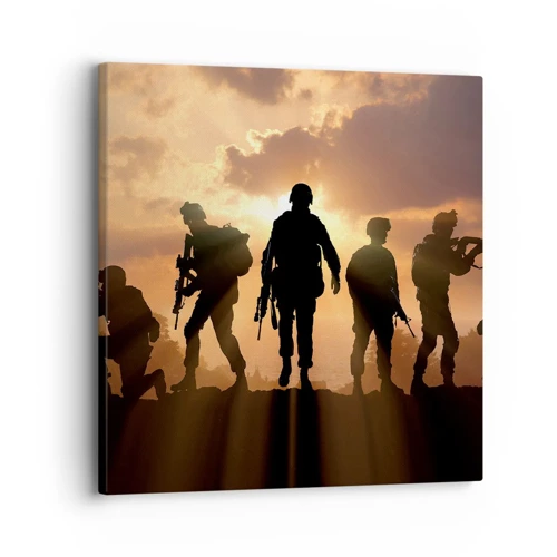 Canvas picture - Brothers In Arms - 30x30 cm