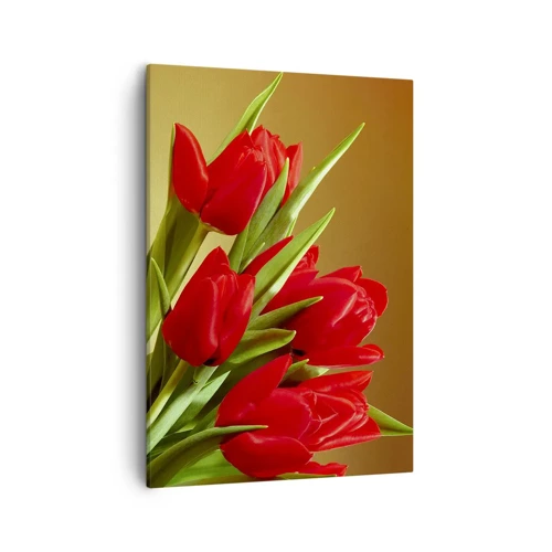 Canvas picture - Bunch of Spring Joy - 50x70 cm