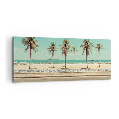 Canvas picture - By the Beach - 100x40 cm