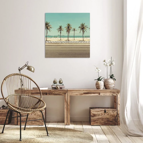 Canvas picture - By the Beach - 30x30 cm