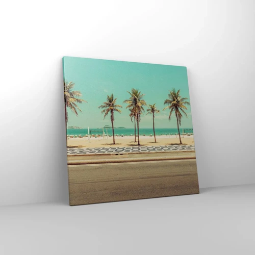 Canvas picture - By the Beach - 50x50 cm