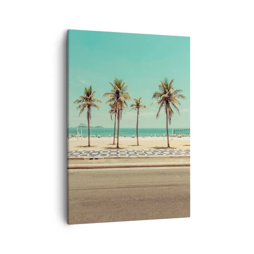 Canvas picture - By the Beach - 50x70 cm