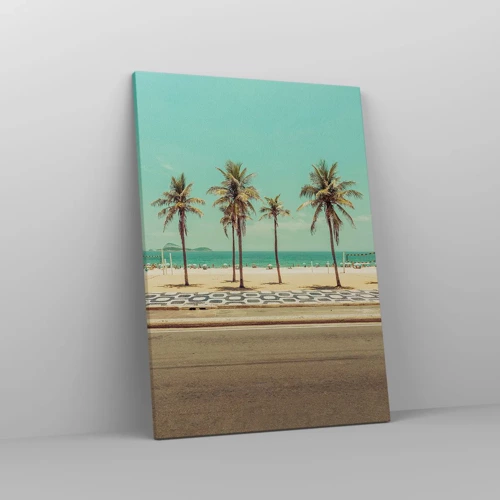 Canvas picture - By the Beach - 50x70 cm