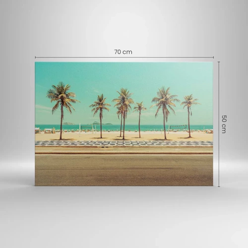 Canvas picture - By the Beach - 70x50 cm