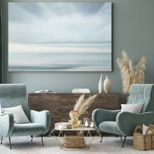 Canvas picture - Calm up to the Horizon - 70x50 cm