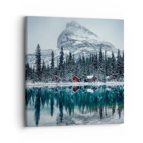 Canvas picture - Canadian Retreat - 30x30 cm