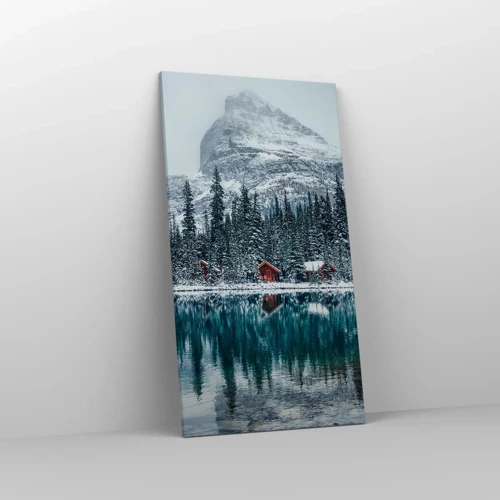 Canvas picture - Canadian Retreat - 55x100 cm