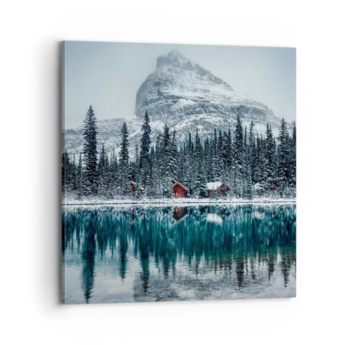 Canvas picture - Canadian Retreat - 70x70 cm