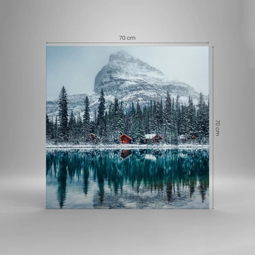 Canvas picture - Canadian Retreat - 70x70 cm