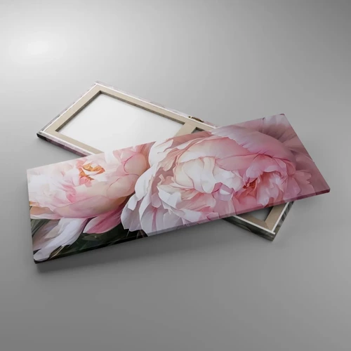 Canvas picture - Captured in Full Bloom - 100x40 cm