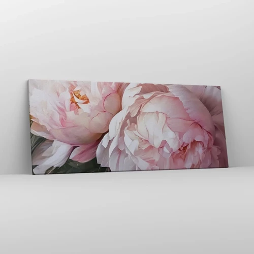 Canvas picture - Captured in Full Bloom - 120x50 cm