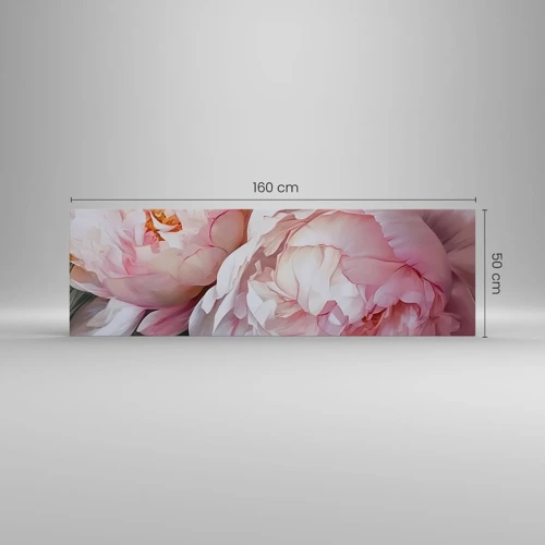 Canvas picture - Captured in Full Bloom - 160x50 cm