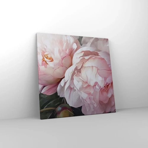 Canvas picture - Captured in Full Bloom - 50x50 cm