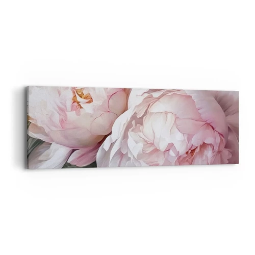 Canvas picture - Captured in Full Bloom - 90x30 cm