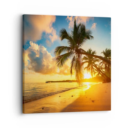 Canvas picture - Caribbean Dream - 30x30 cm