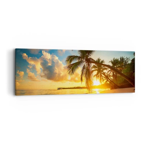 Canvas picture - Caribbean Dream - 90x30 cm