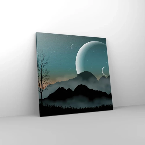Canvas picture - Carnival of a Starry Night - 60x60 cm