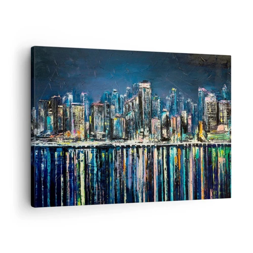 Canvas picture - Cascade Of Lights - 70x50 cm