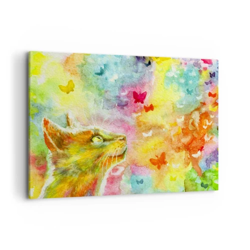 Canvas picture - Cat's Dream - 100x70 cm