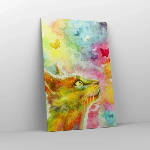 Canvas picture - Cat's Dream - 80x120 cm