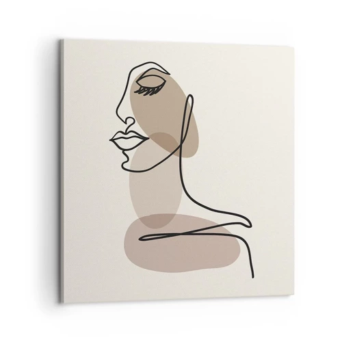 Canvas picture - Certain Line of Beauty - 60x60 cm