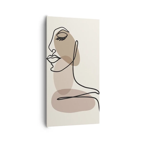 Canvas picture - Certain Line of Beauty - 65x120 cm