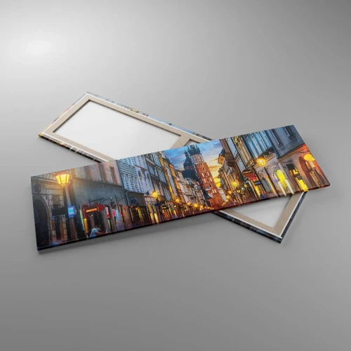 Canvas picture - Charm of Cracow - 160x50 cm