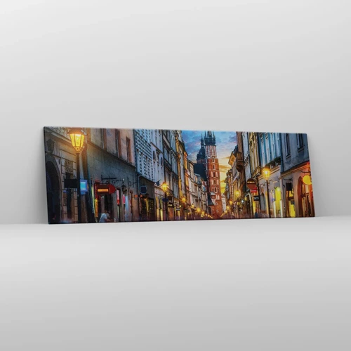 Canvas picture - Charm of Cracow - 160x50 cm