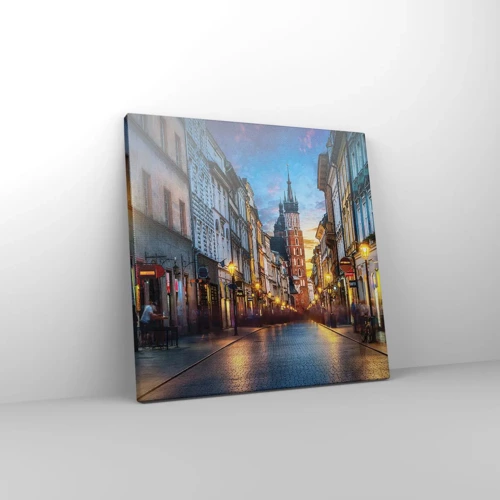 Canvas picture - Charm of Cracow - 30x30 cm