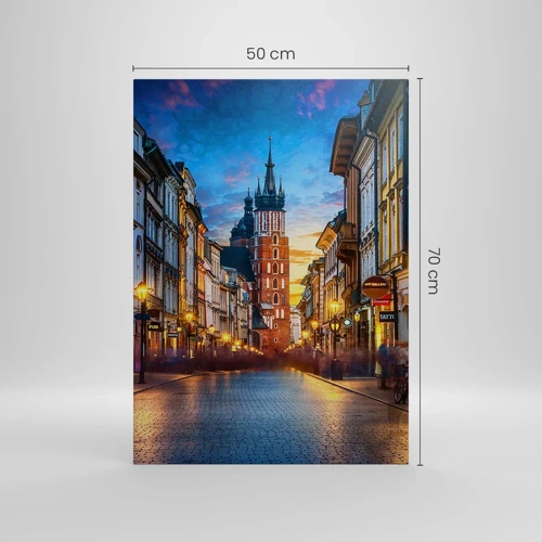 Canvas picture - Charm of Cracow - 50x70 cm