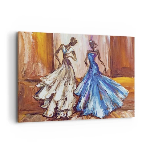 Canvas picture - Charming Duo - 100x70 cm