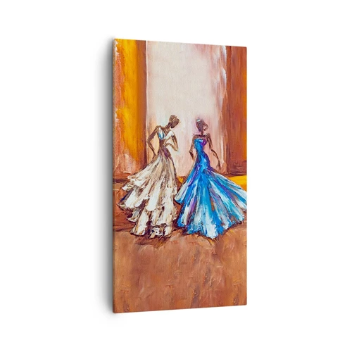 Canvas picture - Charming Duo - 55x100 cm