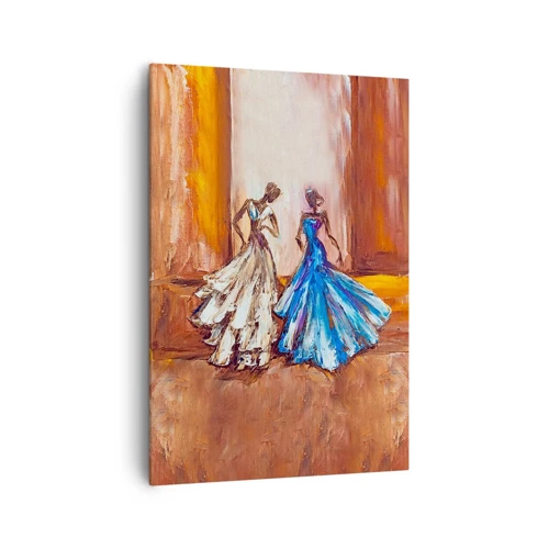 Canvas picture - Charming Duo - 70x100 cm