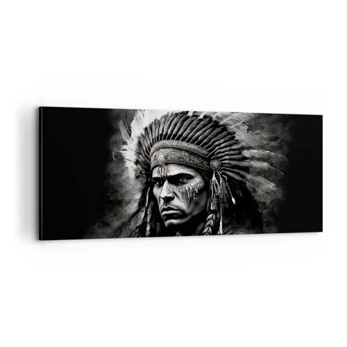 Canvas picture - Chief and Warrior - 100x40 cm