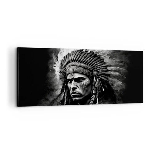 Canvas picture - Chief and Warrior - 120x50 cm