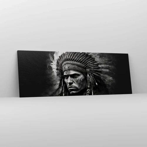 Canvas picture - Chief and Warrior - 140x50 cm