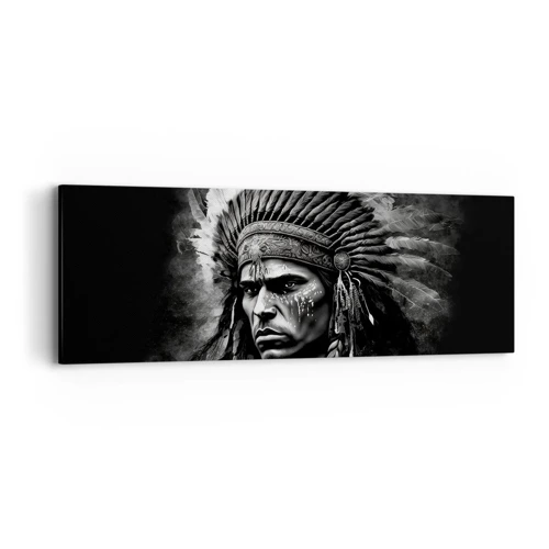 Canvas picture - Chief and Warrior - 90x30 cm